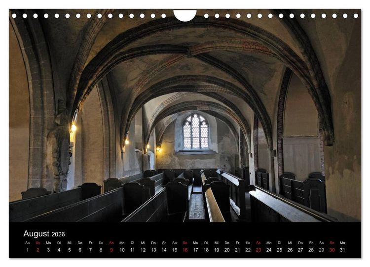 Produktbild: Orte des Glaubens (Wandkalender 2026 DIN A4 quer), CALVENDO Monatskalender