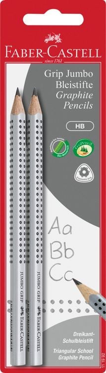 Produktbild: Faber-Castell Bleistift Jumbo Grip HB, 2er Set