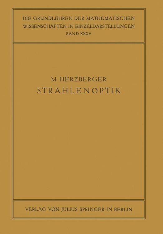Produktbild: Strahlenoptik