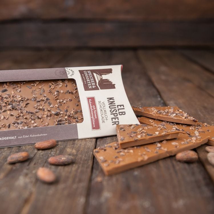 Produktbild: Elb Knusper Schokolade