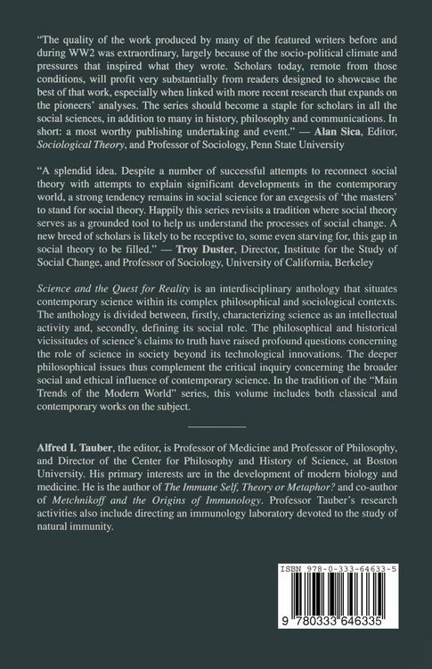 Produktbild: Science and the Quest for Reality