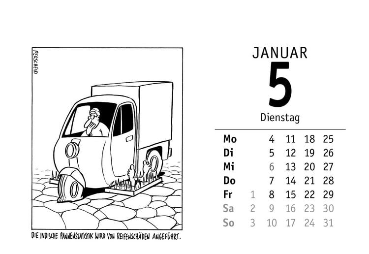 Produktbild: 365 gute Perscheid-Tage 2027: Tageskalender
