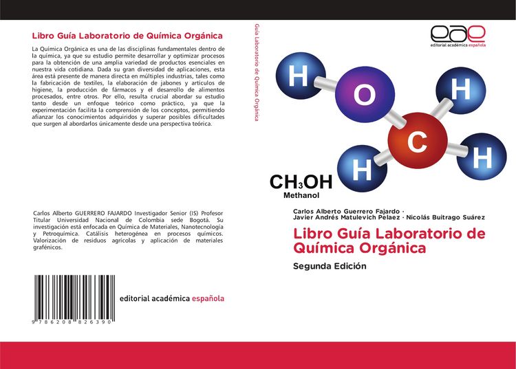 Produktbild: Libro Gu&iacute;a Laboratorio de Qu&iacute;mica Org&aacute;nica