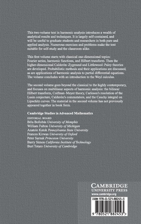 Produktbild: Classical and Multilinear Harmonic Analysis