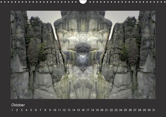 Produktbild: Spiegelwelten - die Externsteine (Wandkalender immerw&auml;hrend DIN A3 quer)