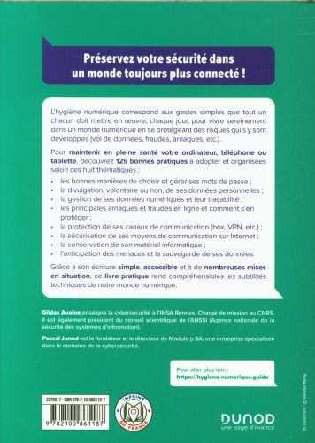 Produktbild: Cybers&eacute;curit&eacute; et hygi&egrave;ne num&eacute;rique au quotidien