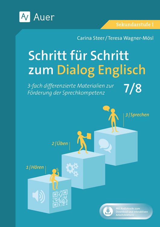 Produktbild: Schritt f&uuml;r Schritt zum Dialog Englisch 7-8