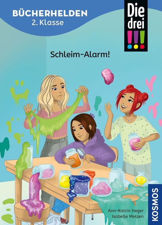 Bild vom Artikel Die drei !!!, Bücherhelden 2. Klasse, Schleim-Alarm! vom Autor Ann-Katrin Heger