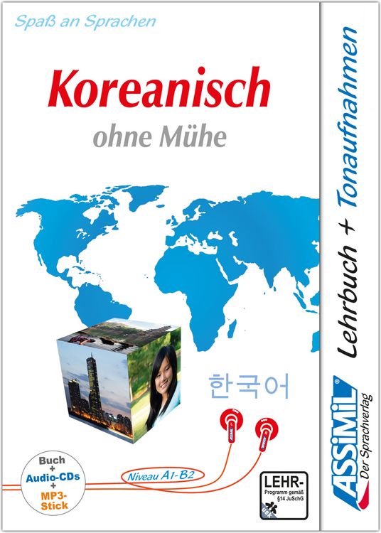 Produktbild: ASSiMiL Koreanisch ohne M&uuml;he - Audio-Plus-Sprachkurs - Niveau A1-B2