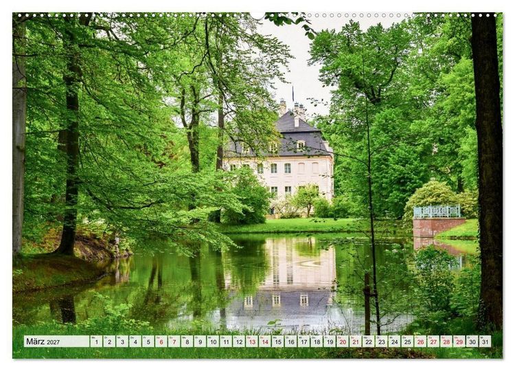 Produktbild: Parks und Wasserlandschaften (hochwertiger Premium Wandkalender 2027 DIN A2 quer), Kunstdruck in Hochglanz