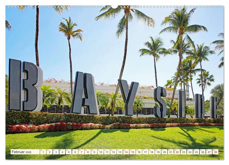 Produktbild: Miami und Miami Beach (Wandkalender 2026 DIN A2 quer), CALVENDO Monatskalender