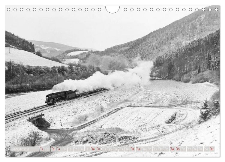 Produktbild: Feuer, Wasser und Dampf (Wandkalender 2026 DIN A4 quer), CALVENDO Monatskalender