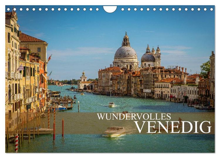 Produktbild: Wundervolles Venedig (Wandkalender 2026 DIN A4 quer), CALVENDO Monatskalender