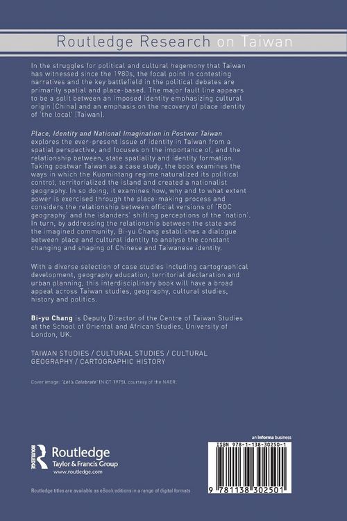 Produktbild: Place, Identity, and National Imagination in Post-war Taiwan