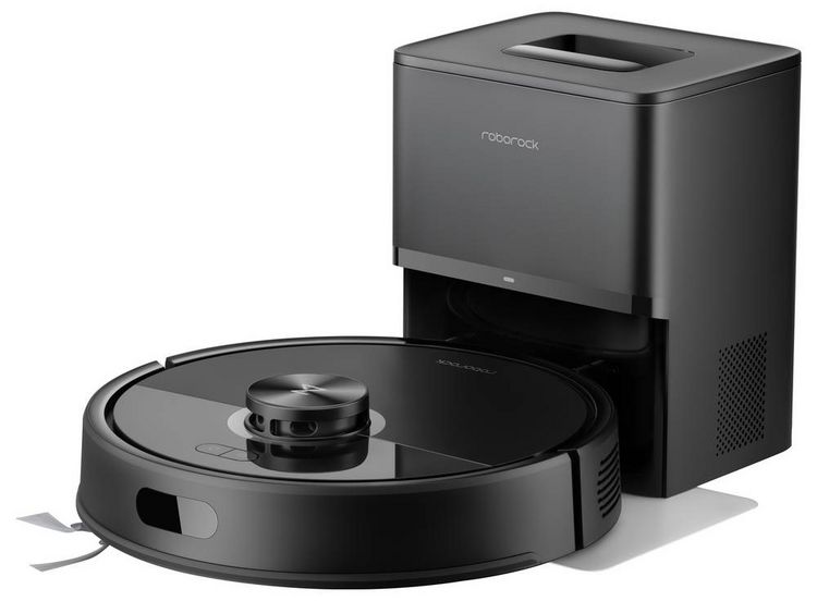 Produktbild: Roborock Q7 FT+ Reinigungsroboter Schwarz Beutellos