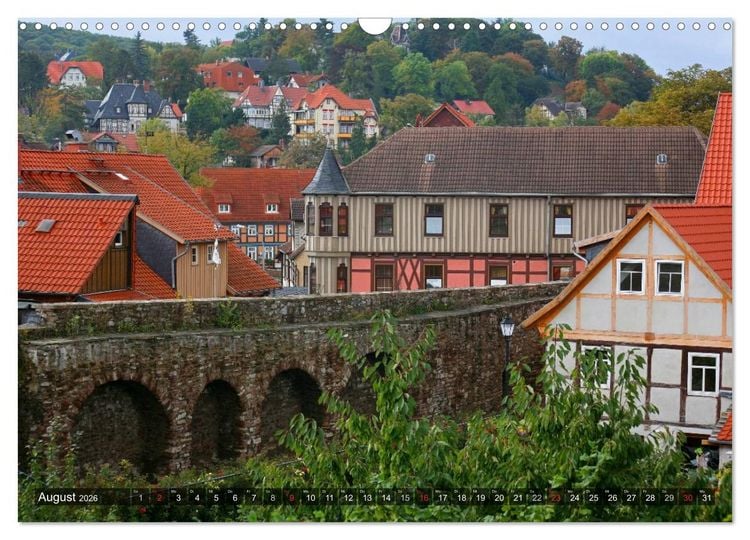 Produktbild: Wernigerode (Wandkalender 2026 DIN A3 quer), CALVENDO Monatskalender