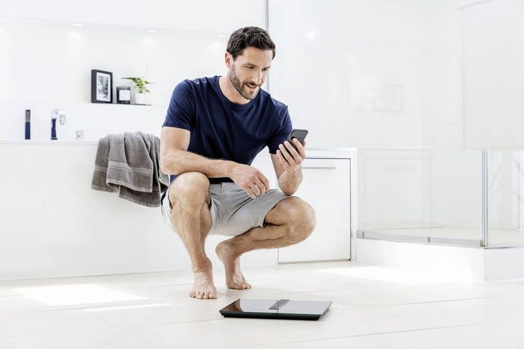 Produktbild: Beurer BF 980 WIFI K&ouml;rperanalysewaage 76009 digital W&auml;gebereich (max.)=180kg Schwarz