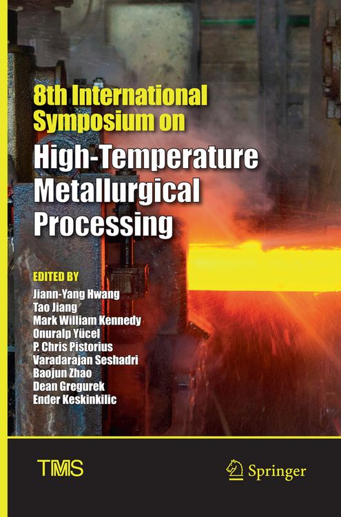 Produktbild: 8th International Symposium on High-Temperature Metallurgical Processing