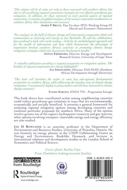 Produktbild: Climate Change Cooperation in Southern Africa