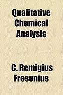Produktbild: Qualitative Chemical Analysis