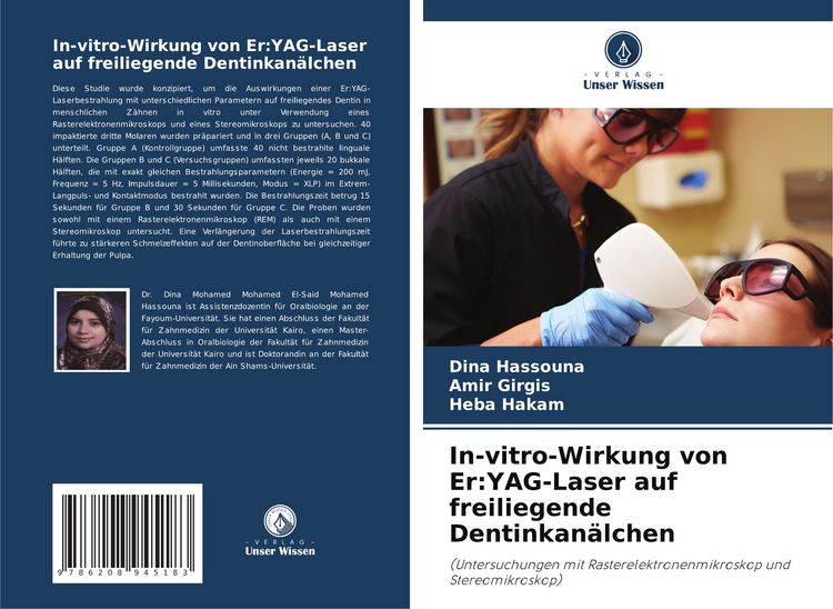 Produktbild: In-vitro-Wirkung von Er:YAG-Laser auf freiliegende Dentinkan&auml;lchen