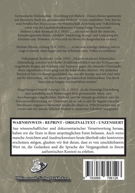 Produktbild: Germanische Heldens&ouml;hne