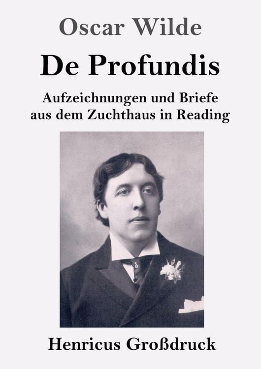 Produktbild: De Profundis (Gro&szlig;druck)