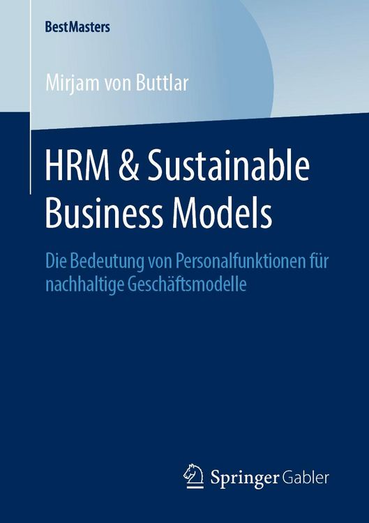 Produktbild: HRM & Sustainable Business Models