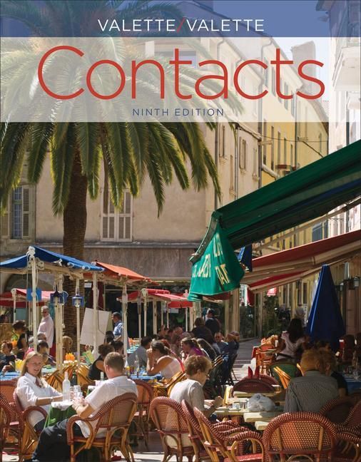 Produktbild: Student Activities Manual for Valette/Valette's Contacts: Langue Et Culture Fran&ccedil;aises, 9th
