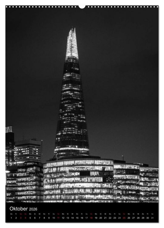 Produktbild: Big City London (Wandkalender 2026 DIN A2 hoch), CALVENDO Monatskalender