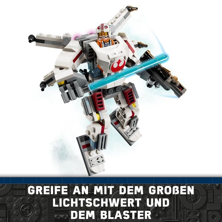 LEGO Star Wars Luke Skywalkers X-Wing Mech, Bauspielzeug 75390