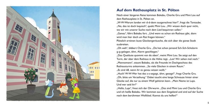 Produktbild: Bakabu und das Wolfslied von St. P&ouml;lten