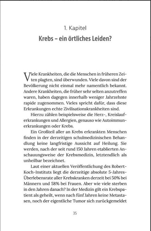 Produktbild: Der Krebs-Irrtum