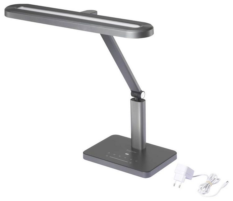 Produktbild: Sygonix SY-6901266 LED-Schreibtischleuchte LED LED 18W Schwarz