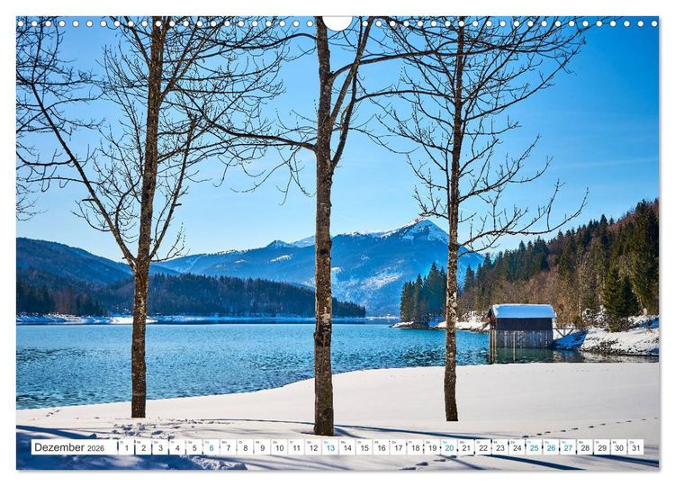 Produktbild: Am Wasser entlang in den Alpen (Wandkalender 2026 DIN A3 quer), CALVENDO Monatskalender