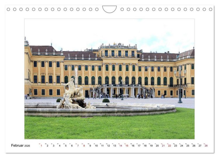 Produktbild: Bezauberndes Wien (Wandkalender 2026 DIN A4 quer), CALVENDO Monatskalender
