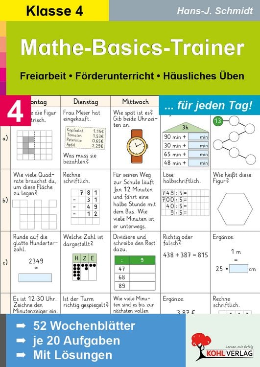 Produktbild: Mathe-Basics-Trainer / Klasse 4