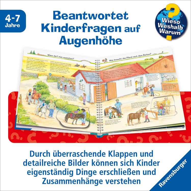 Wieso? Weshalb? Warum?, Band 73 - Komm mit zum Reiten