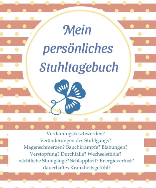 Produktbild: Mein pers&ouml;nliches Stuhltagebuch