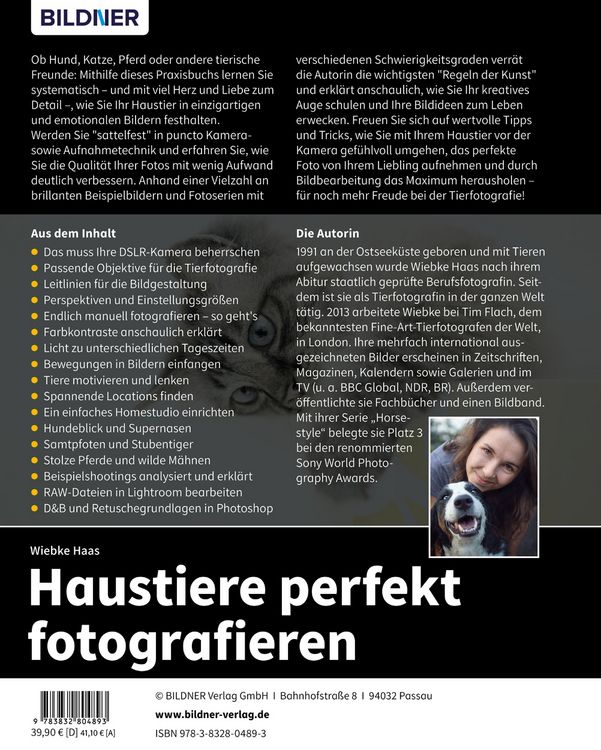 Produktbild: Haustiere perfekt fotografieren