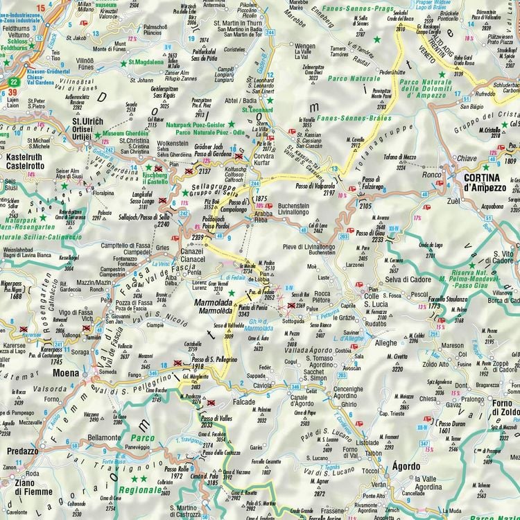 Produktbild: FolyMaps Motorradkarten Italien Nord
