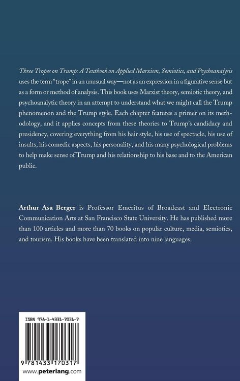 Produktbild: Three Tropes on Trump