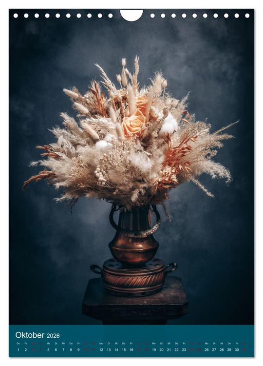 Produktbild: Trockenblumen Bouquet (Wandkalender 2026 DIN A4 hoch), CALVENDO Monatskalender