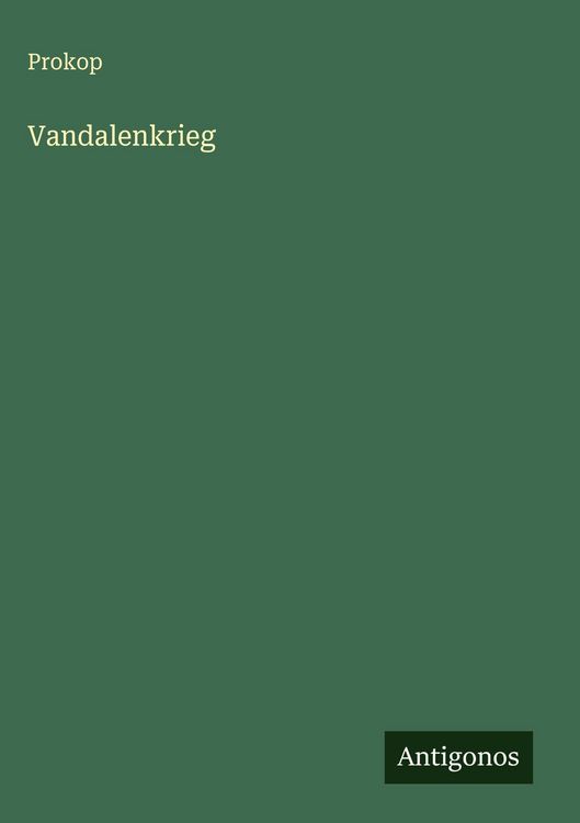 Produktbild: Vandalenkrieg