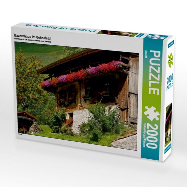 Produktbild: CALVENDO Puzzle Bauernhaus im Schnalstal | 2000 Teile Lege-Gr&ouml;&szlig;e 90x67cm Foto-Puzzle f&uuml;r gl&uuml;ckliche Stunden