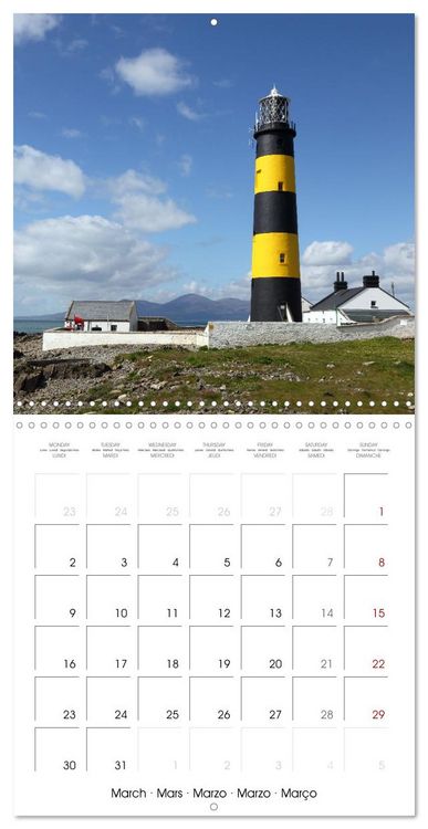 Produktbild: Northern Ireland and Belfast (Wall Calendar 2026 12 &times; 12 Inch) CALVENDO 12 Month Wall Calendar