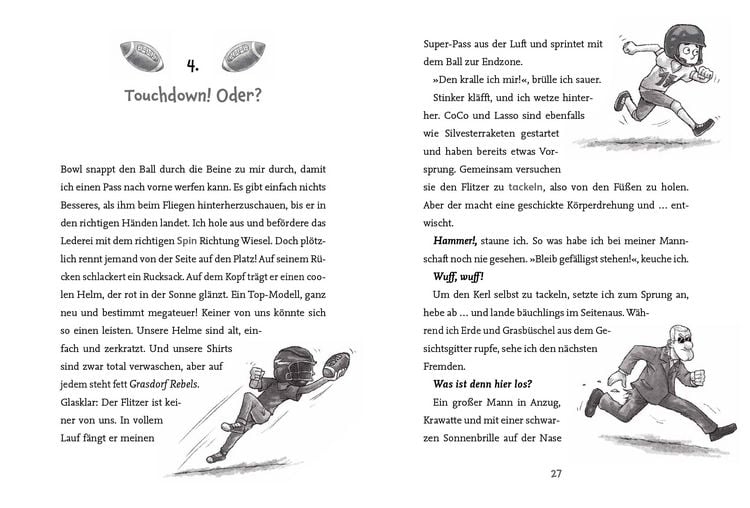 Produktbild: Die Football-Freunde &ndash; Touchdown f&uuml;r die Grasdorf Rebels