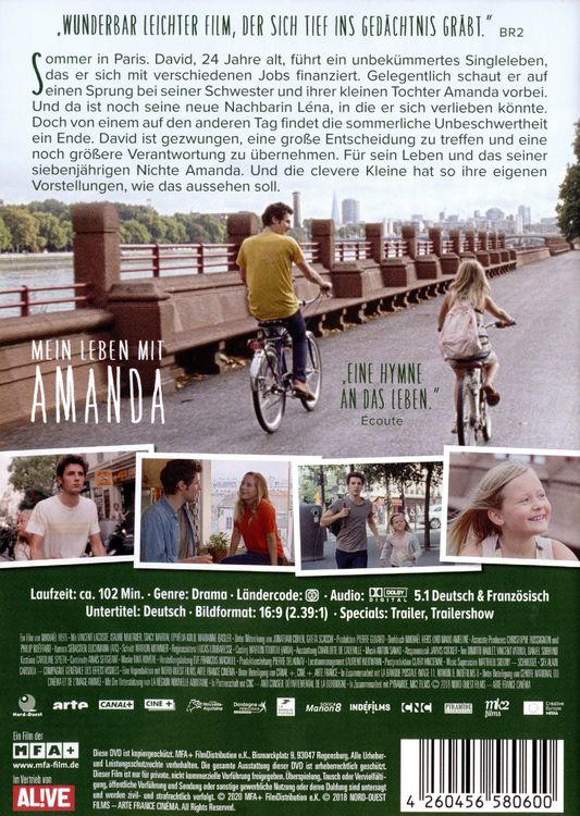 Produktbild: Mein Leben mit Amanda