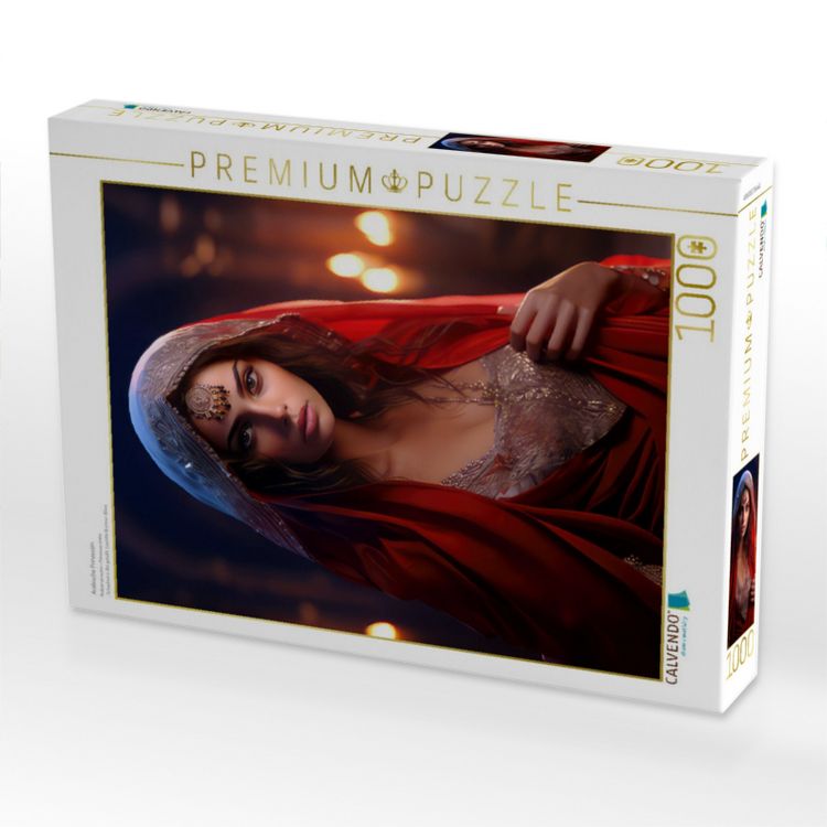 Produktbild: CALVENDO Puzzle Arabische Prinzessin | 1000 Teile Lege-Gr&ouml;&szlig;e 64x48cm Foto-Puzzle f&uuml;r gl&uuml;ckliche Stunden