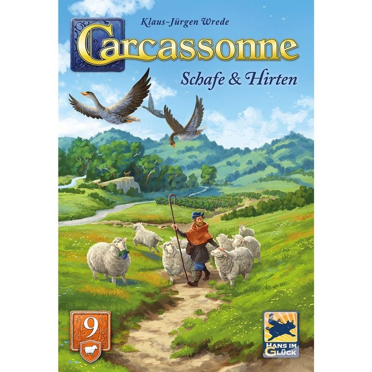 Produktbild: Hans im Gl&uuml;ck HIGD0139 - Carcassonne, Schafe & Hirten (Auflage 2025), 9. Erweiterung